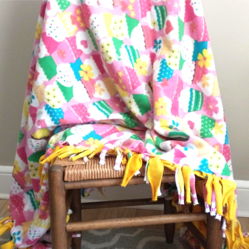 DIY Tie Blanket