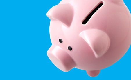 Image containing a piggy bank