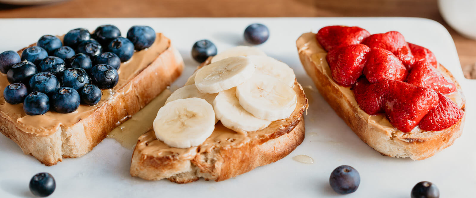 Toast with Fruit