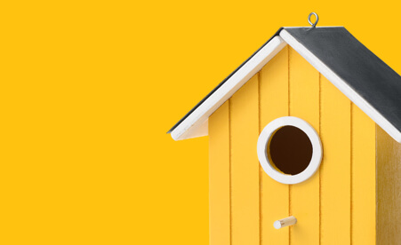 Image containing a bird house
