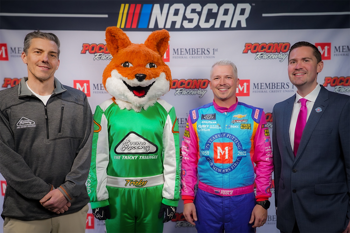 Pocono Raceway's Tricky the Fox