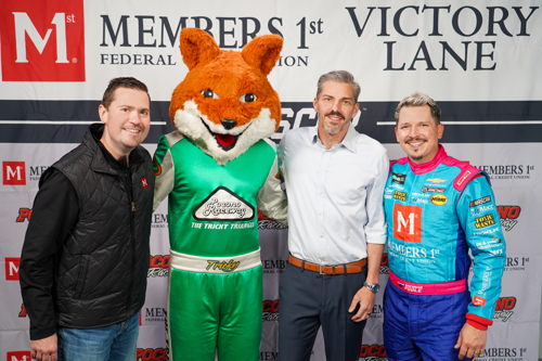 Mike Wilson with Fox and CEO Pocono Speedway