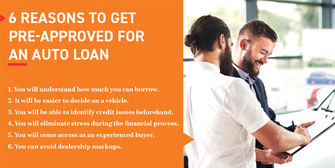 6 Reasons to Get Pre-Approved for an Auto Loan